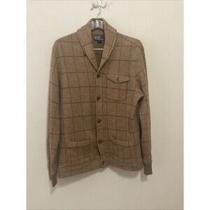 Vintage Polo Ralph Lauren Blazer Women Large Plaid Wool Jacket Coat